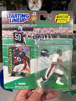 Starting Lineup Terrell Davis 1999 Football 2000 Figure