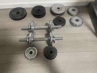 Dumbbells And Plates