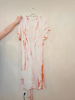 Tie-Dye T-Shirt Midi Dress