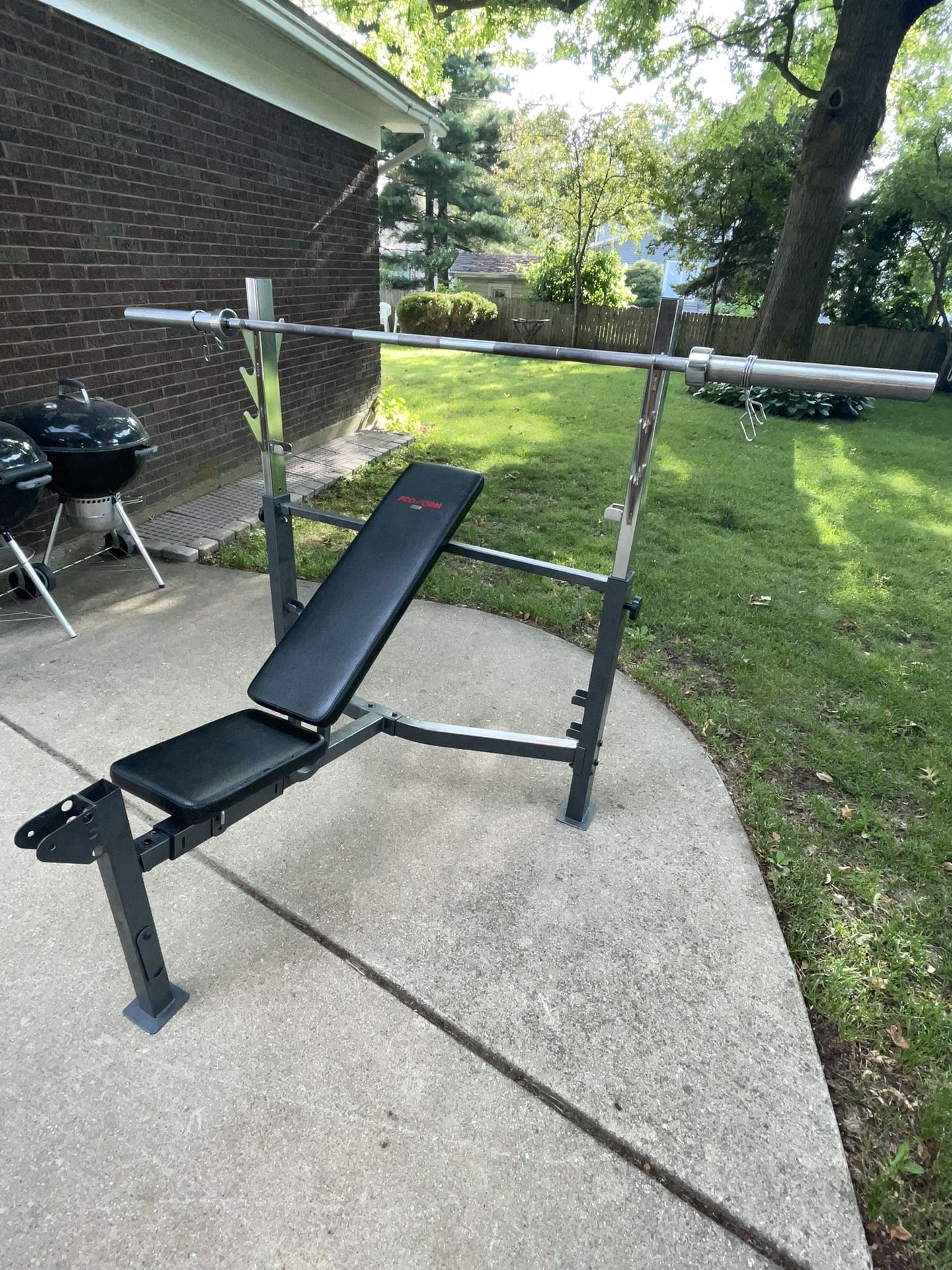 Bench Press and Barbell