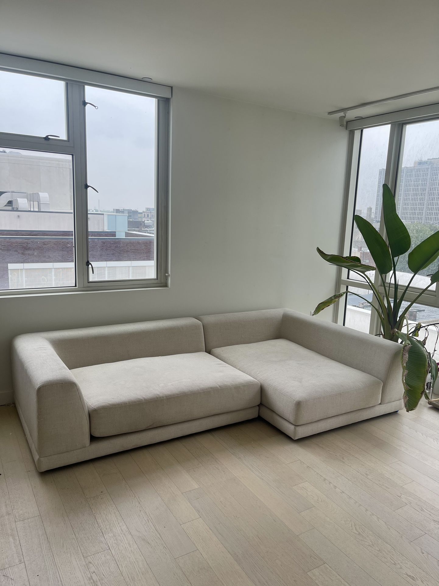 CB2 2-Piece Sectional