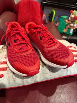 Red Men  shoes  size 11.5. Like new