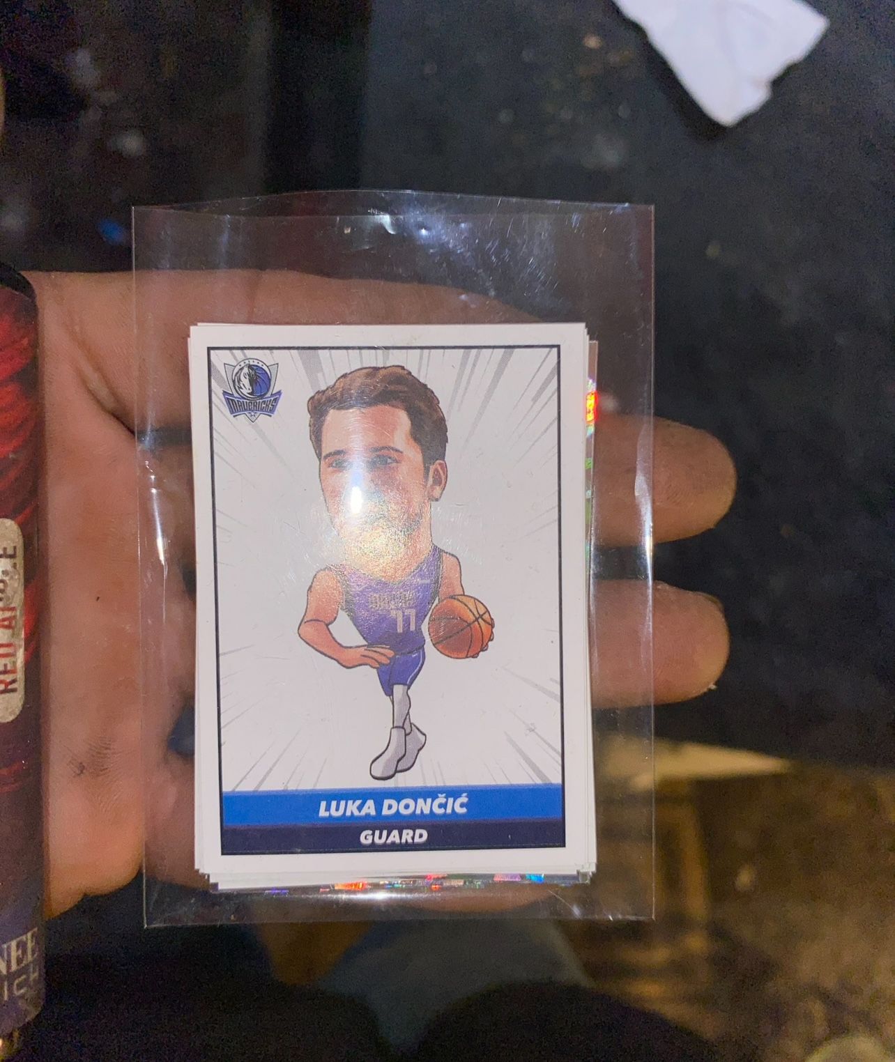 2021 Panini Direct Luka Doncic 🔥 RARE Mini Sticker #302