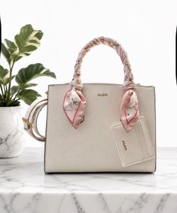 White Aldo Purse Handbag