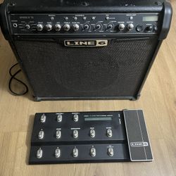 Line 6 Spider IV 75 Guitar Amp + FBV Shortboard MKII – Fully Functional, Well-Used