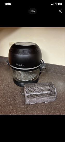LOW PRICE MOVING- $200 + TAX RETAIL FRITAIRE GLASS AIR FRYER