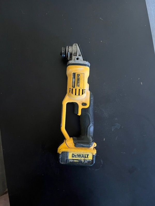 Dewalt 20v Grinder Con Bateria Grande 3.0$100 Firme Precio