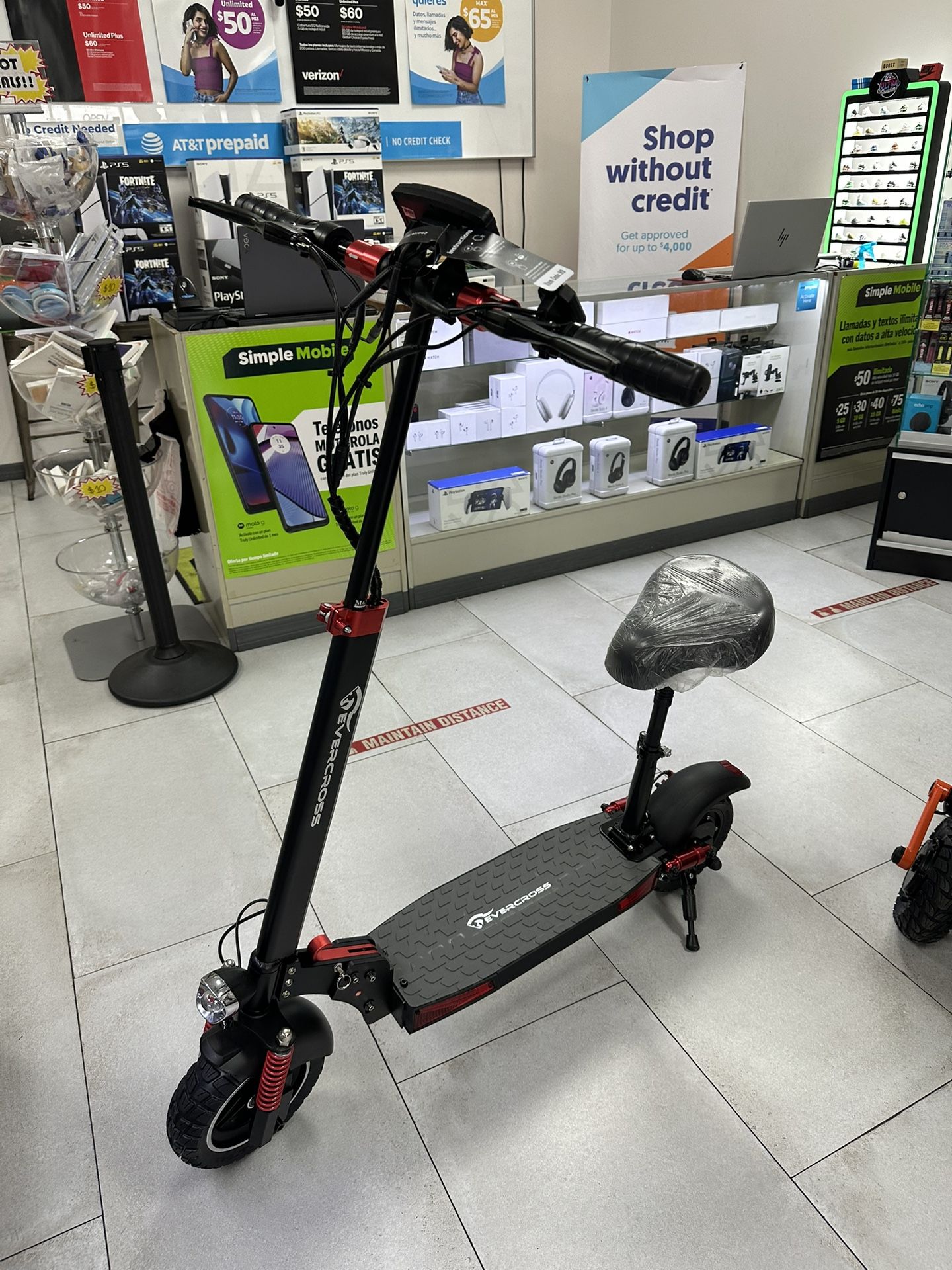 EverCross H9 Electric Scooter 28MPH! Finance For $50 Down Payment!!