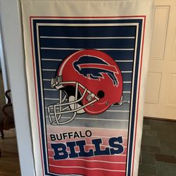 Buffalo Bills Vintage Canvas Wall Hanging 