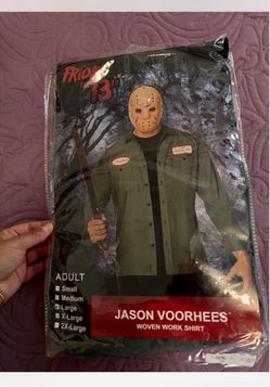 Jason Voorhees Costume Shirt Large