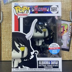 FUNKO POP ULQUIORRA SHIFAR 1691 NYCC EXCLUSIVE BLEACH 2024 TOY TOKYO LIMITED EDITION