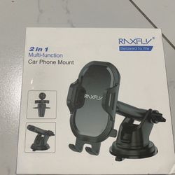 Brand new 2 in 1 car phone mount