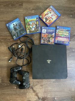 PS4 PRO BUNDLE FOR SALE — $200