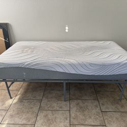 Twin Bed frame And Mattress $200 