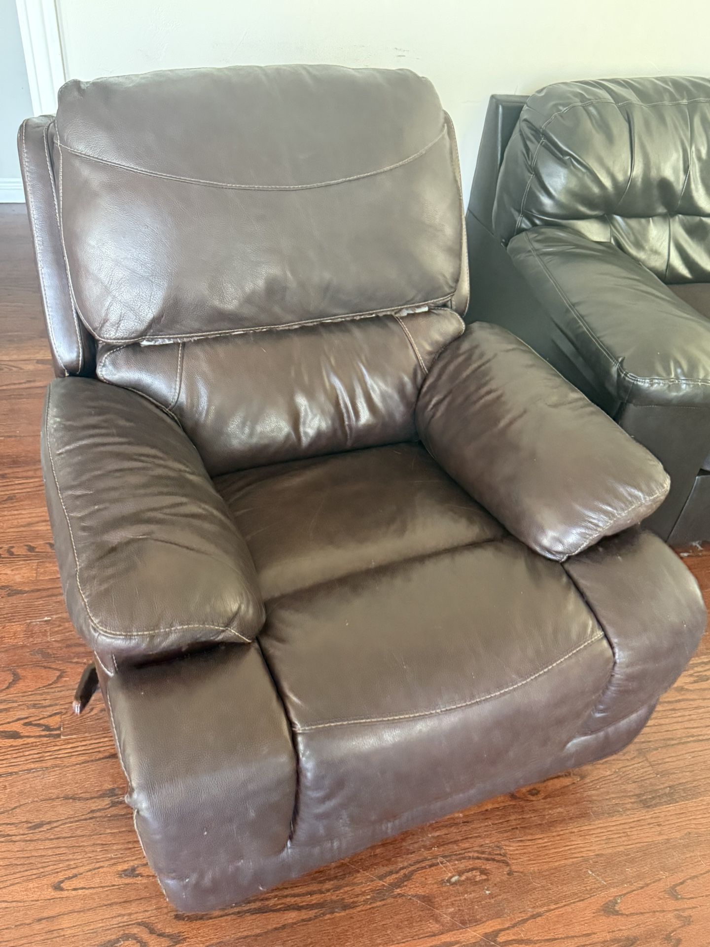 Leather Recliner Chair 35 OBO