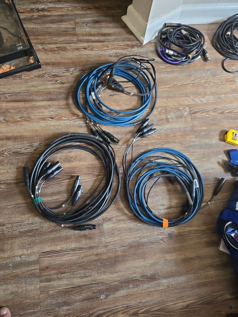 25 Ft 4 Channel XLR