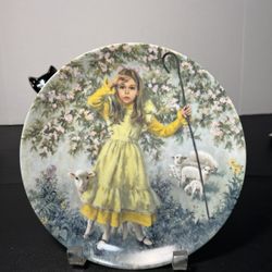 RECO International 1983 5th Issue Mother Goose Plate Little Bo Peep, 8.5”