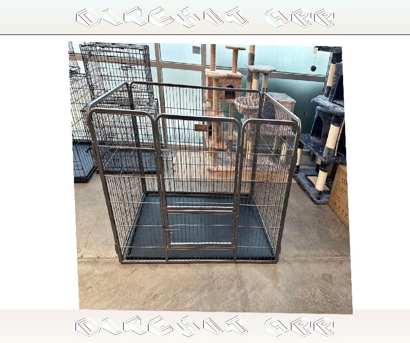 Firm Metal Dog Crates - Stable and Secure smile would