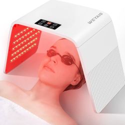 Brand new Red-Light-Therapy, Red Light Therapy for Face, 7 Colors Facial Led Light Therapy Face Mask,SPA Equipment for Skincare at Home  Save your mon