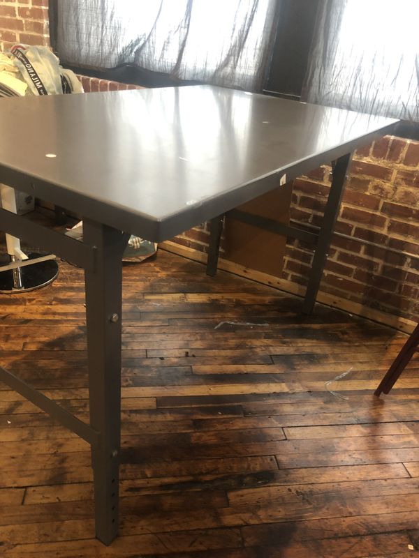 Uline adjustable metal work bench / tables for Sale in Philadelphia, PA
