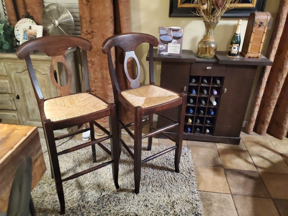2 Pottery Barn Barstools