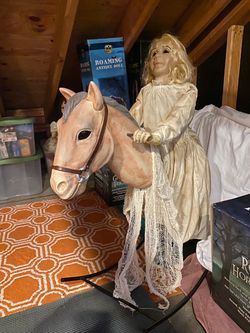 Spirit Halloween Rocking Horse Animated Prop