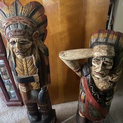 Native American Statues