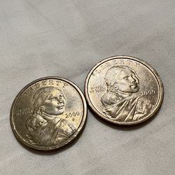 2000 one dollar coin