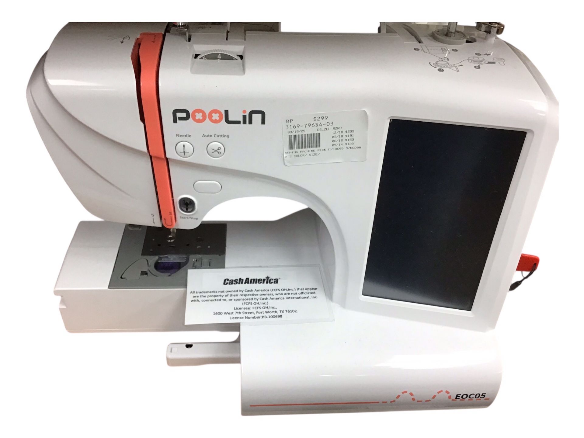Embroidery Machine 