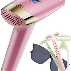 IPL Laser Hair Removal for Women and Men Painless 999,990 Flashes Hair Remover at-Home Use Device Painless Permanent Epilators Bikinis Armpits Legs Bo