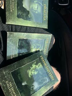 Universal Monsters Legacy Collection DVD Set, Dracula, Frankenstein & Wolf Man