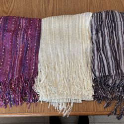 Long Colorful Scarves