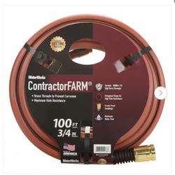 WATERWORKS ContractorFarm 3/4 in. x 100 ft. Heavy Duty Contractor Water Hose