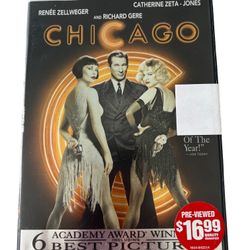 Chicago (DVD, 2003, Widescreen)  This DVD is a must-have for fans of musicals and performing arts. Released in 2003, this PG-13 rated movie features a