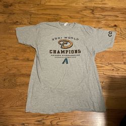 2001 MLB World Series Champions Arizona Diamondbacks Shirt!