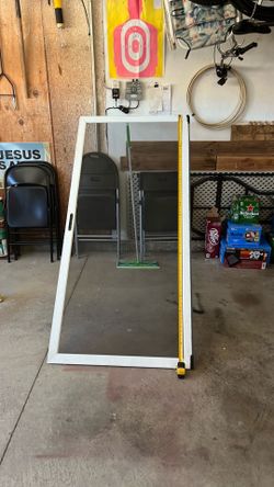 Patio slider screen