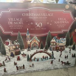 Costco 30 Piece Christmas Village