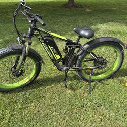 Class 2 Fat Tire E-bike, Like New