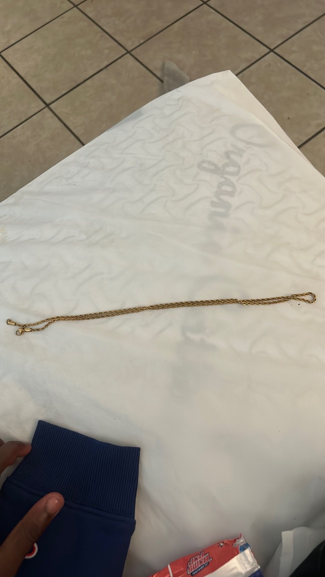 Gold chain got it for 65$ on offer up