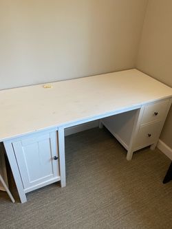IKEA HEMNES Desk - White - $30 FIRM