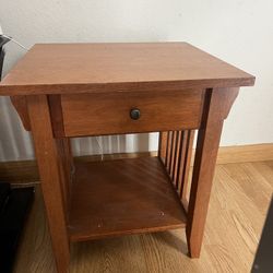 Wooden Night Stand 