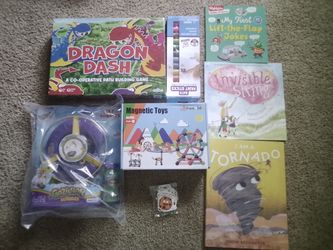 Brand new Toys and books