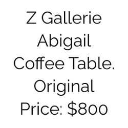 Abigail Coffee Table 