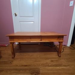 wood coffee table 