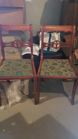4 antique chairs