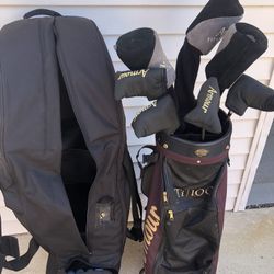 Tommy Armour Golf Clubs And Bag