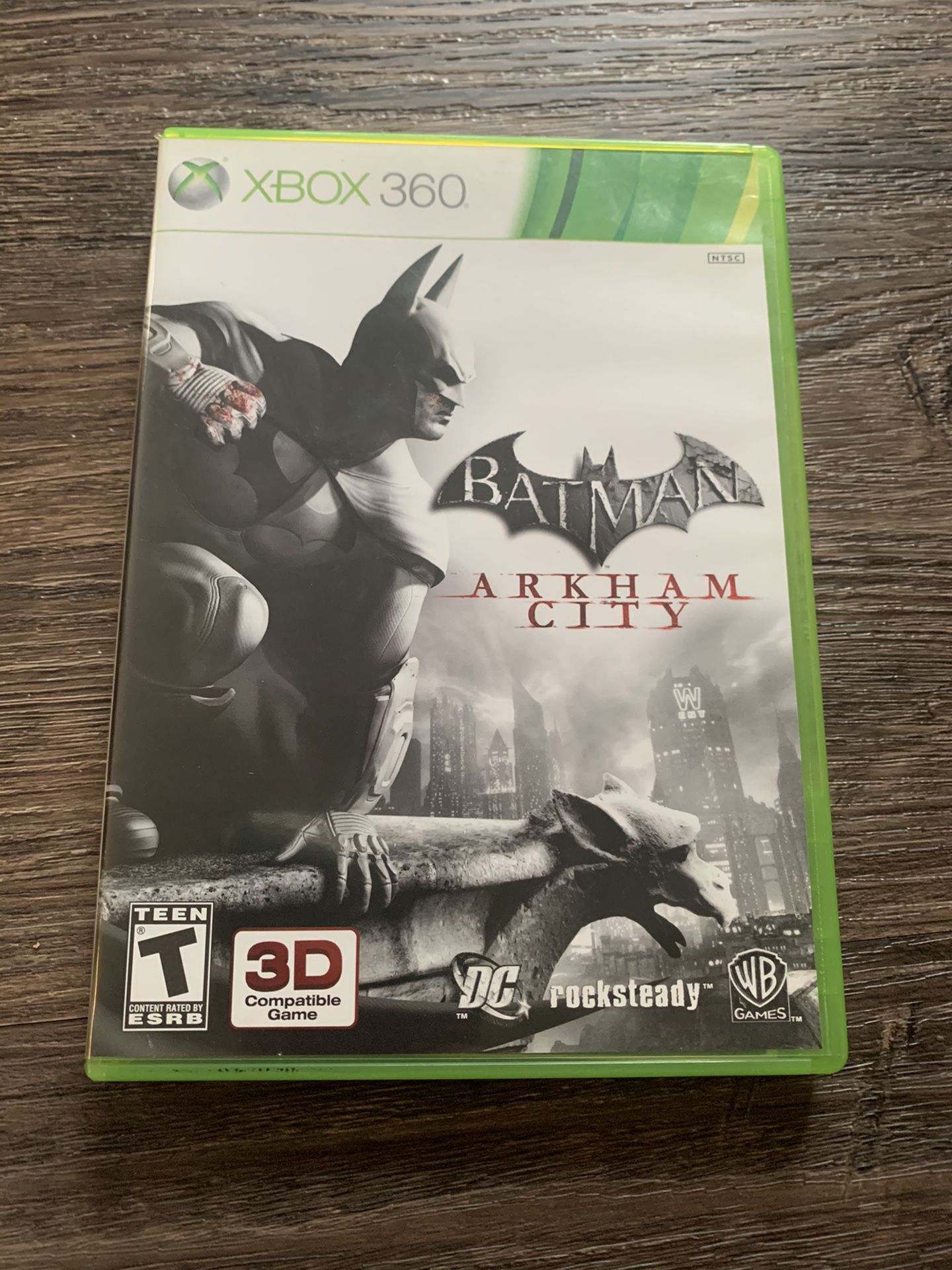 Xbox 360 Batman Arkham Citi game