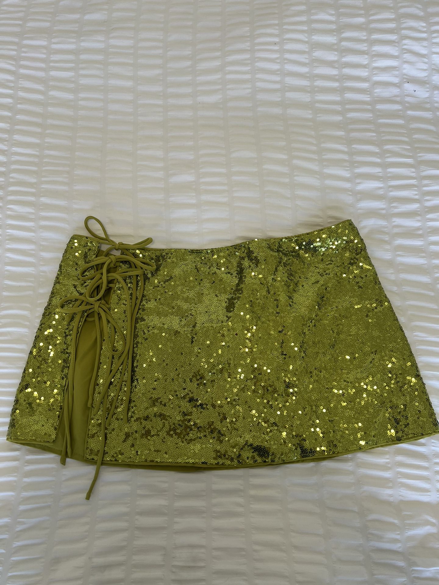 SEQUINS MINI SKIRT