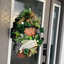 St Patricks Day Wreath