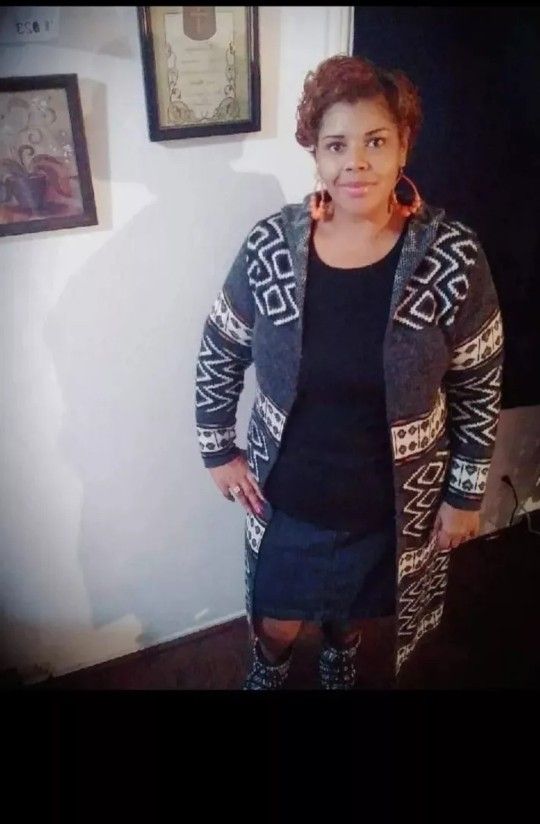 1x Size 14/16 Grey Multi-print Hoodie Swea1x Size 14/16 Grey Multi-print Hoodie Sweater Dusterter Duster